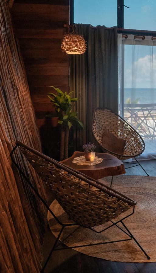 Casa Hayhu Hotel Mahahual Bagian luar foto