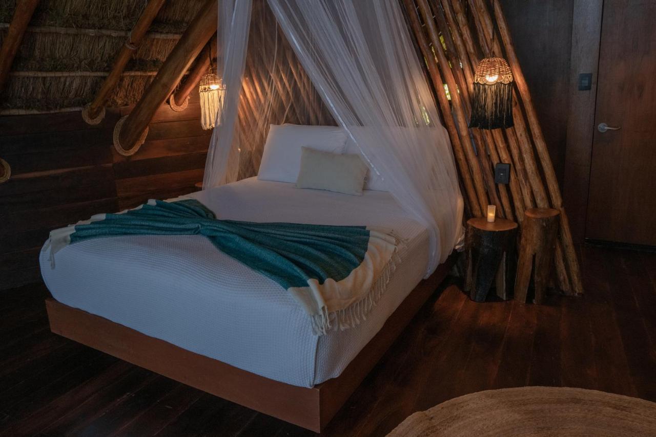 Casa Hayhu Hotel Mahahual Bagian luar foto