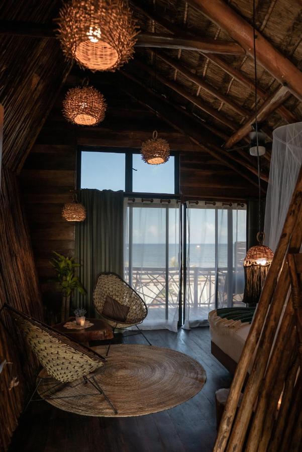Casa Hayhu Hotel Mahahual Bagian luar foto