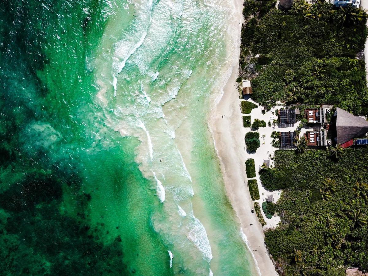 Casa Hayhu Hotel Mahahual Bagian luar foto