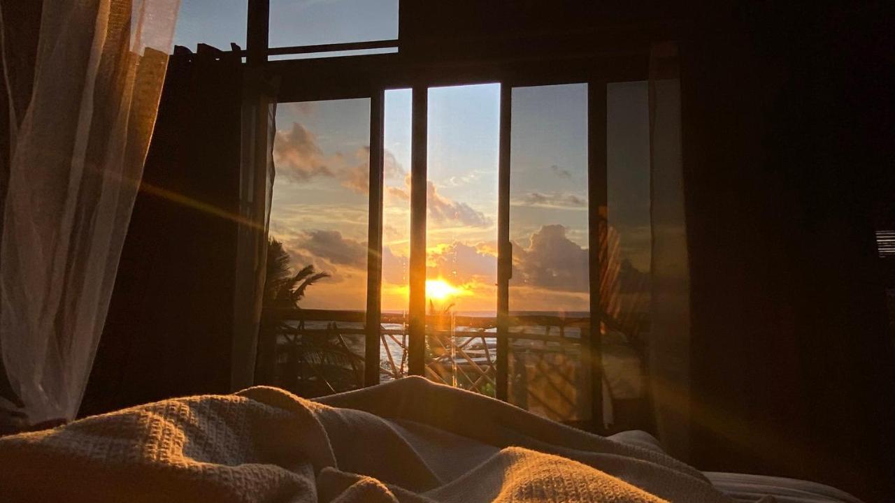 Casa Hayhu Hotel Mahahual Bagian luar foto