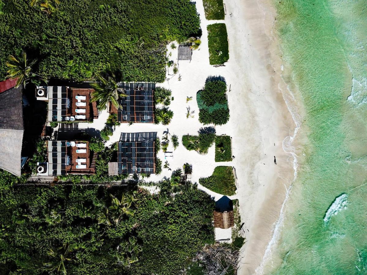 Casa Hayhu Hotel Mahahual Bagian luar foto