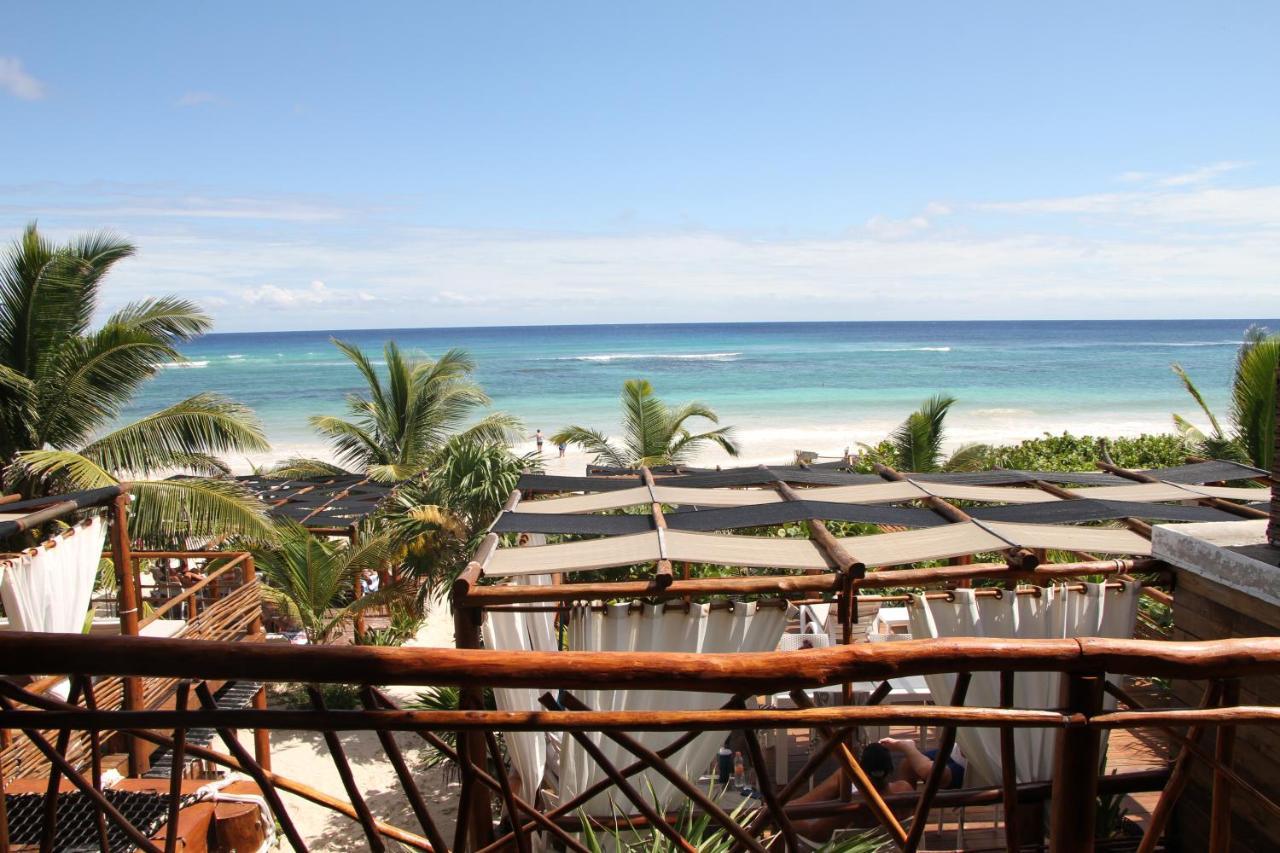 Casa Hayhu Hotel Mahahual Bagian luar foto