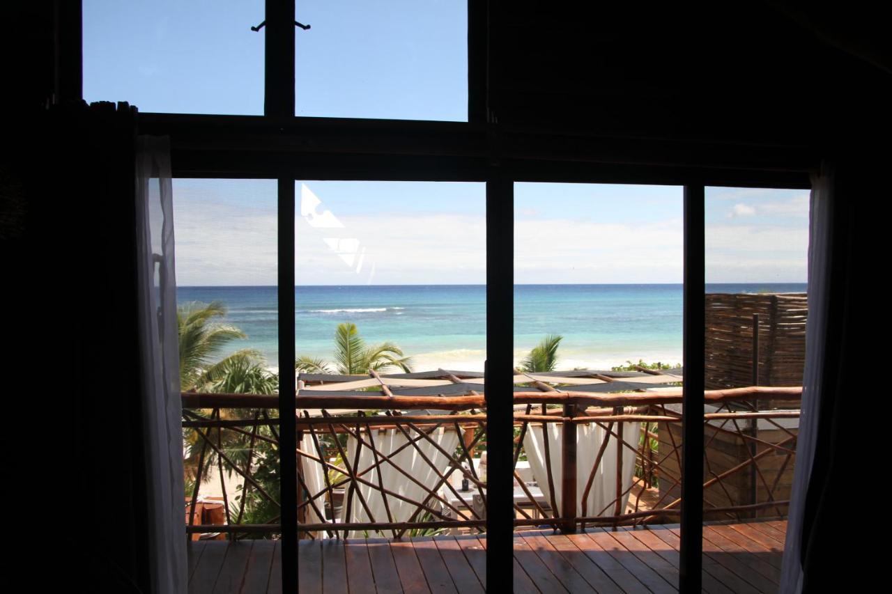 Casa Hayhu Hotel Mahahual Bagian luar foto