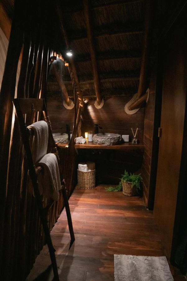 Casa Hayhu Hotel Mahahual Bagian luar foto